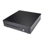 ECD-410 Metal Para Çekmecesi 5 Kağıt Para 5 Madeni Para Bölmeli RJ11 Siyah