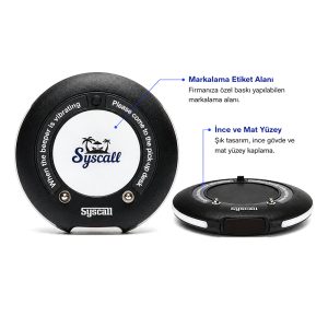syscall gp 101r 10pcs self servis misafir cagri sistemi 10 pager seti 2