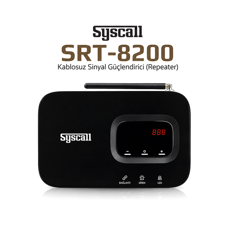 syscall-srt-8200-kablosuz-sinyal-guclendirici-repeater-1 SYSCALL SRT-8200 Kablosuz Sinyal Güçlendirici (Repeater) - Görsel 1