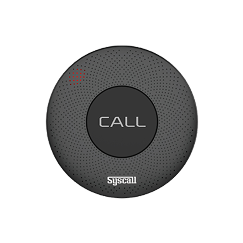syscall-st-300-tek-tuslu-kablosuz-cagri-butonu-su-gecirmez-2 SYSCALL ST-300 Tek Tuşlu Kablosuz Çağrı Butonu Su Geçirmez 433.42MHz - Görsel 1